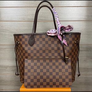 authentic Louis Vuitton neverfull Mm with pouch